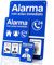 HOMMETTI Pack 3 Carteles Alarma – A4, A5 y Pegatina Alarma 7x10 cm | Cartel Videovigilancia con Adhesivo | Placas Disuasorias en Policarbonato 1mm | Resistente UV y Agua | Sin Taladro | Hogar, Negocio