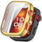 Funda compatible con Huawei Watch Fit 4 Pro, protector de pantalla flexible de TPU resistente a los arañazos, carcasa protectora para Huawei Watch Fit 4 Pro Smartwatch (dorado)