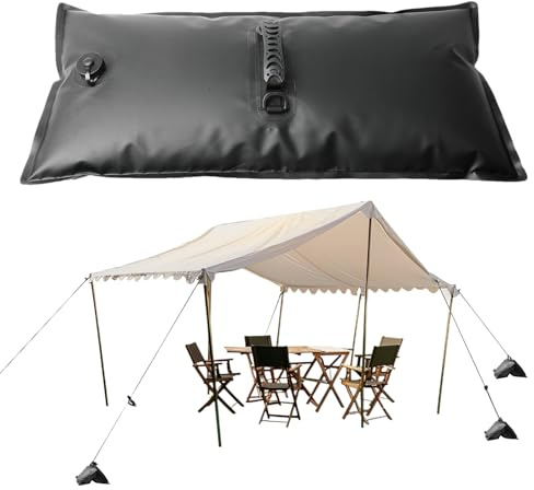 Wassergewicht Tasche Gewicht Schwerer Boden mit Griff Faltbarer Wassersack Windabweisend für Outdoor Markise Party Hintergrund Terrasse
