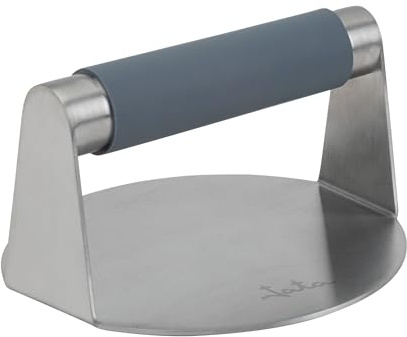 Jata HPRE2544 Smash Burger Presse, Edelstahl, grau