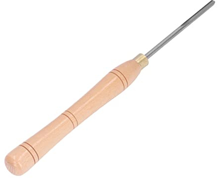 Akozon Wood Lathe Chisel Woodturning and Turning Tools - Arc HSS, Ergonomic Beech Handle, Woodworking Chisel