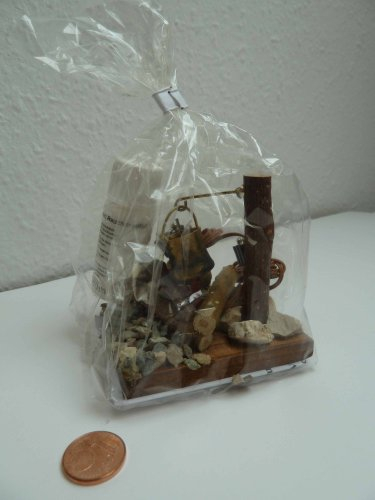 Kahlert Licht 40687 Puppenhauszubehör, holzfarben, kupferfarben