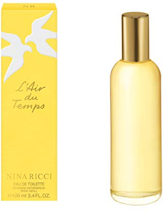 L'air Du Temps by Nina Ricci for Women Eau De Toilette Spray / 100 Ml Refill
