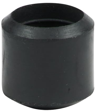 Merriway® BH00398 (8 Pcs) Rubber Chair Floor Protector Ferrule Cap End Tip 19 mm (3/4 inch) Diameter Heavy Duty Black - Pack of 8 Pieces