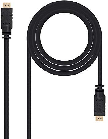 Nano Cable 10.15.1820 Câble HDMI 1.4 (Haute Vitesse/HEC) avec répéteur, Type A mâle-mâle 20 m