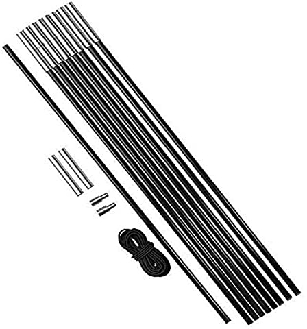 C.A.O. - Arceaux Fibre de Verre Tente dôme en Fibre de Verre - Longueur 450 cm - Diamètre ø 7,9 mm, sans