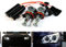 2 faros delanteros LED de ángel con anillo halo DRL H8 de 40 W para E90 E92 E82 E60 E70