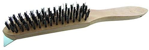 Timco Wire Brush & Scraper Steel (4 Rows)