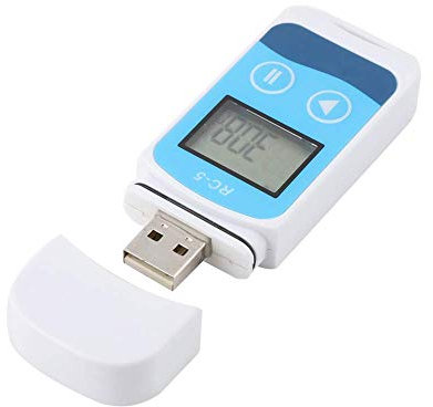 USB Temperature Data Logger Mini Temp Recorder Lab Digital Thermometer -30 ~+70