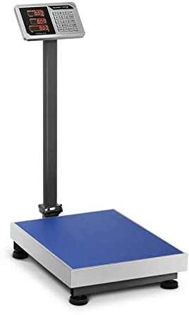 Steinberg Systems Plattformwaage 150 kg / 20 g Wiegefläche 60 x 45 cm LED Akku 96 h