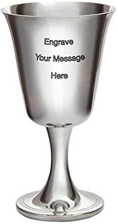 Wentworth Pewter Bell Style Goblet (with Engraving)