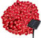 Tuokay 22M 200 LED Lucine da Giardino Solari Luci da Esterno Luci Stringa per Addobbi Catene Luminosa Decorazione Albero Giardino Patio Rosso