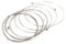 Btuty Gitarrensaiten-Set 1-6 Saiten Stahldraht E-Gitarre Ersatzzubehör