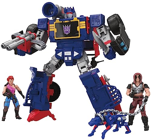 Transformers Collaborative G.I. Joe x, Soundwave Dreadnok Thunder Machine, Zartan und Zarana
