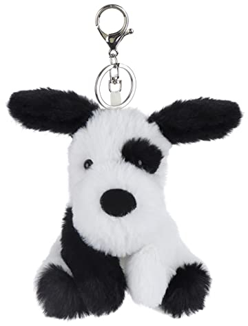 Apricot Lamb Plüsch Schlüsselanhänger Hund 15cm, Glücksbringer,Geschenke Freundin oder Freund,Auto schlüsselanhänger,Geschenk zum Führerschein, Frauen,Mädchen, Kinder