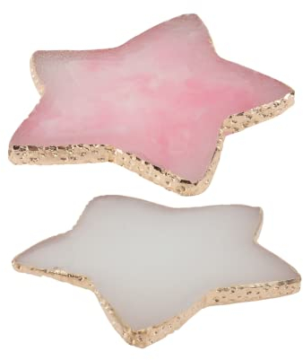 2 Piezas Paleta Placa mezcladora de Esmalte de uñas Mezcla de Artistas Gel de uñas Transparente Esmalte de uñas Transparente Bandeja para Mezclar Colores salón de Belleza cosmético