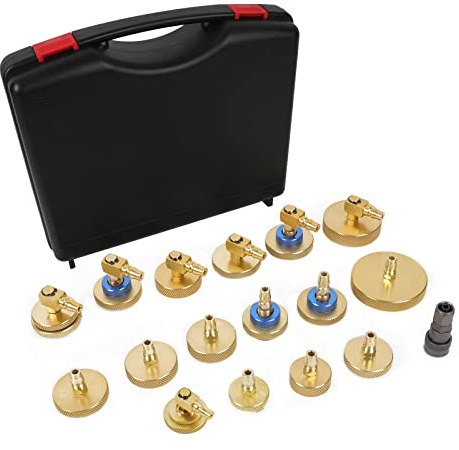 Bremsenentlüfter Adapter Set Bremse Hauptzylinder Entlüfter Adapter Set Bremsflüssigkeit Entlüfter Adapter Set für die meisten Fahrzeuge