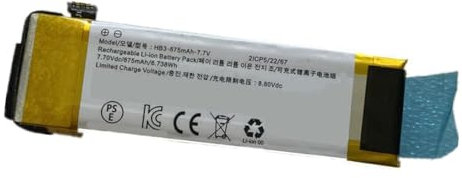 Ukkipower Ersatz 7.7V 875mAh Akku Kompatibel mit HB3-875mAh Osmo Pocket/Osmo Pocket 2 P/N: 2ICP5/22/67
