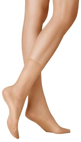 KUNERT Damen Söckchen Beauty 7 hauchdünn 7 den