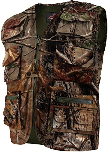 normani Outdoor Weste Safari mit vielen praktischen Taschen Farbe Hunting-Camo Größe M