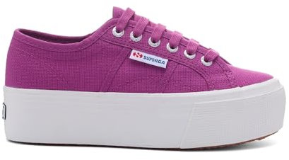 SUPERGA - Sneakers,Donna,Viola,Casual,Modello 2790 Platform,Numero: 35