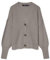 VERO MODA Vmlea LS V-Neck Cuff Cardigan Noos, Maglione Donna, Moon Rock, L