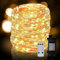 Neonawall Plug in Fairy String Lights, 30M 300 LED Copper Wire Lights Mains Powered 8 Mode with Remote Timer Micro Firefly Lights for Bedroom Garden Wedding Party Christmas Decoration (Warm White)