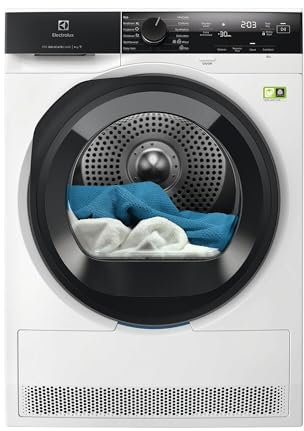 Electrolux Asciugatrice 700 DelicateCare 8 kg EW7HA48GY, Classe A+++, Tecnologia SensiCare e MixCare per Cotoni e Sintetici, Programma Lenzuola XL, Antipiega, Pompa di Calore, 850x596x638mm