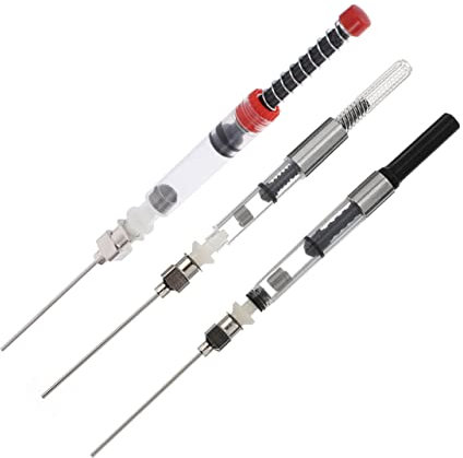 CANIGHT 3pcs Fountain Pen Ink Converter Pen Ink Absorber for 3.4mm 2.6mm Fill Assistant