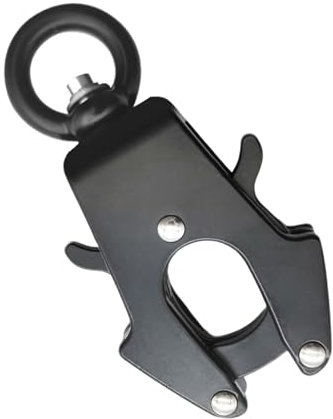 Hunde -Leine -Schnapphaken, Hunde -Leinen Carabiner - Drehhund -Leinen Carabiner Frog Clip | Außenhardware für Haustierhöfe Metallschnallen Zinklegierung zum Klettern, Training,
