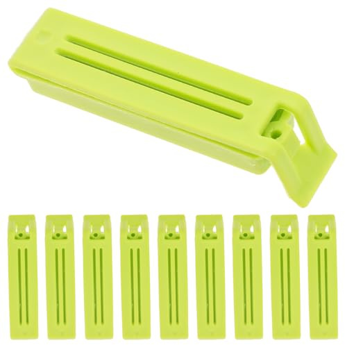 TOPBATHY 10pcs Hair Volumizer Tool Green Pp Material Easy to Use Hair Volume Clips for Roots Suitable for Travel and Home Use