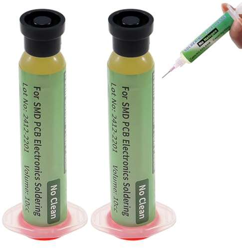 TRMPLX YF-RMA-223 Lötpaste – T4 Granulat im Spritzen-Set – Vielseitiges Lötflussmittel für SMD, BGA, IC – Zuverlässige Ergebnisse