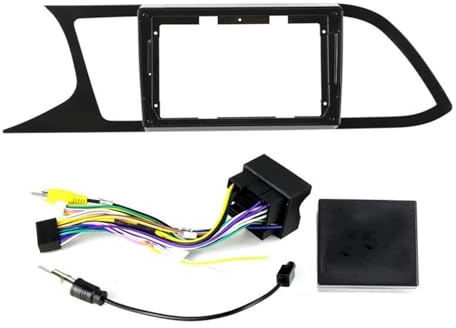 Marco De Radio Estéreo para Seat para Leon 3 5F (2012-2020), 2 DIN, DVD Y 9 ​​Pulgadas