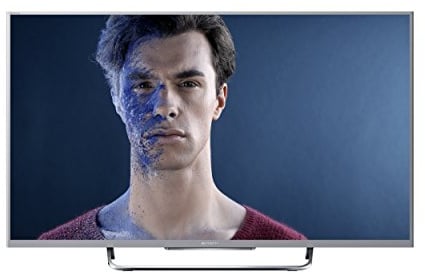 Sony KDL-50W815B 126cm (50 Zoll) 3D-LED-Backlight-Fernseher (Full HD, 600Hz Motionflow XR, Smart View, DVB-T/T2/C/S/S2, CI+, WLAN, Skype, X-Reality PRO)