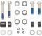 Avid Post Spacer Set Stainless Caliper Mounting Bolts (CPS and Standard), 10 S (Front 170)