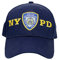 City-Souvenirs Offizielle NYPD Hut/Baseball Cap, Navy Blue Police Department NYPD mit verstellbarem Klettverschluss