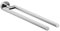 AVENARIUS Handtuchhalter zweiarmig; 445 mm, starr Serie 200