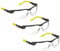 voltX 3 x GT ADJUSTABLE (2020 model) Bifokale Lesen Schutzbrille (KLAR +2.0 Dioptrie) CE EN166F, Anti Beschlag Beschichtung, anpassbarer Bügel, Kratzfest, UV400 Schutz.