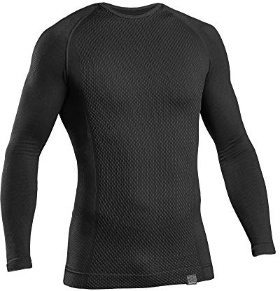 GripGrab Unisex Tud model Gripgrab ekspert sømløs termisk cykel funktionel undertrøje vinter cykling funktion Radsport Unterhemd, Schwarz, M-L EU