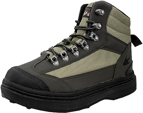 FROGG TOGGS Hellbender Fishing Wading Boot Felt Or Cleated, Stivali da Pesca Uomo, Tacchettato, Numeric_41 EU