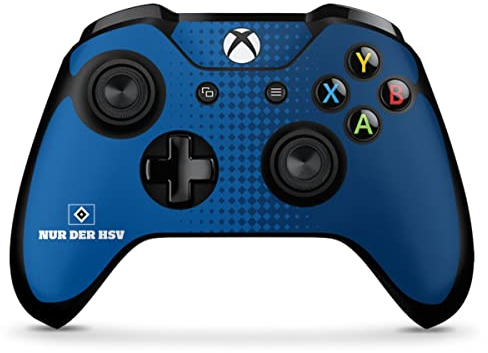 DeinDesign Skin kompatibel mit Microsoft Xbox One X Controller Folie Sticker Offizielles Lizenzprodukt Bundesliga Fußball