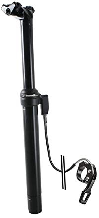 Tranz X Sattelstütze Teleskopisch Outdoor 31,6 mm Ausschlag 125 mm