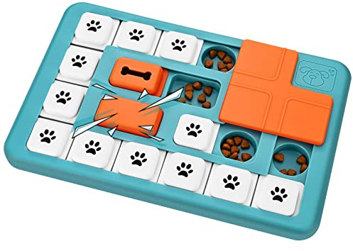 FOXMM Dog Puzzle Toys - Interactive IQ Training & Mental Stimulating Toys for Large, Medium & Small Dogs