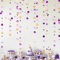 Violette Party-Dekorationen für Mädchen, Lavendel, 13., 16., 18. Geburtstag, Girlande, Encanto, Party-Banner, Hintergrund, Luftschlangen, Dekoration für Jugendweihe, Quinceanera, Party, Zubehör