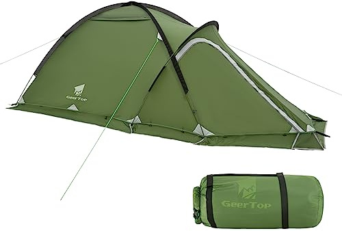 GEERTOP Waterproof 2 Person 4 Season Freestanding Backpacking Tent