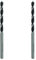 Bosch 2609255200 60mm Brad Point Drill Bits with Diameter 3mm (Pack of 2)