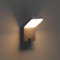 Klighten Außenwandleuchte Led mit Bewegungsmelder, 24W Außenlampe IP65 Wasserdicht Wandleuchte Innen Außen Wandlampe, Aussenleuchte für Garten Terrasse Eingang, Anthrazit, Warmweiß 3000K