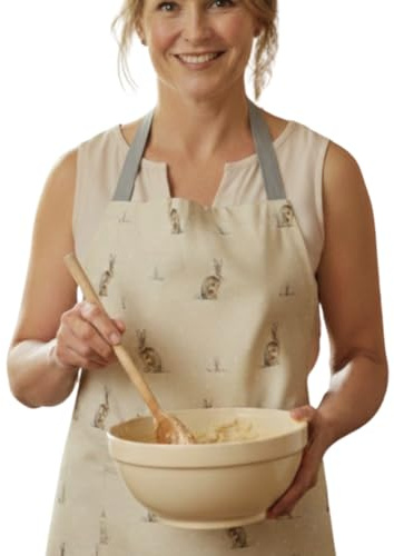 Jolee... Fabrics Wipe Clean PVC Coated Aprons - 100% Cotton Oilcloth - Adults and Childrens Sizes - Easy to Clean and Splash Proof Apron