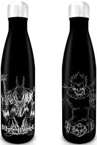 Pyramid International Death Note Water Bottle (Shinigami Design) 540ml Metal Water Bottle, Kids Metal Water Bottle - Official Merchandise