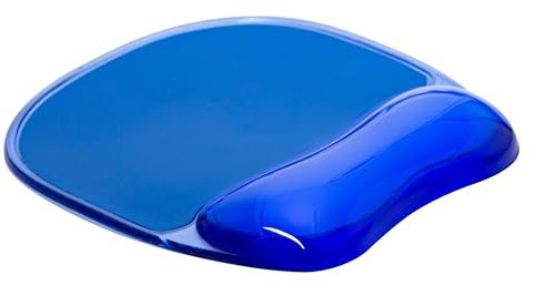 Q-Connect Tapis de Souris avec Repose-Poignet, Bleu